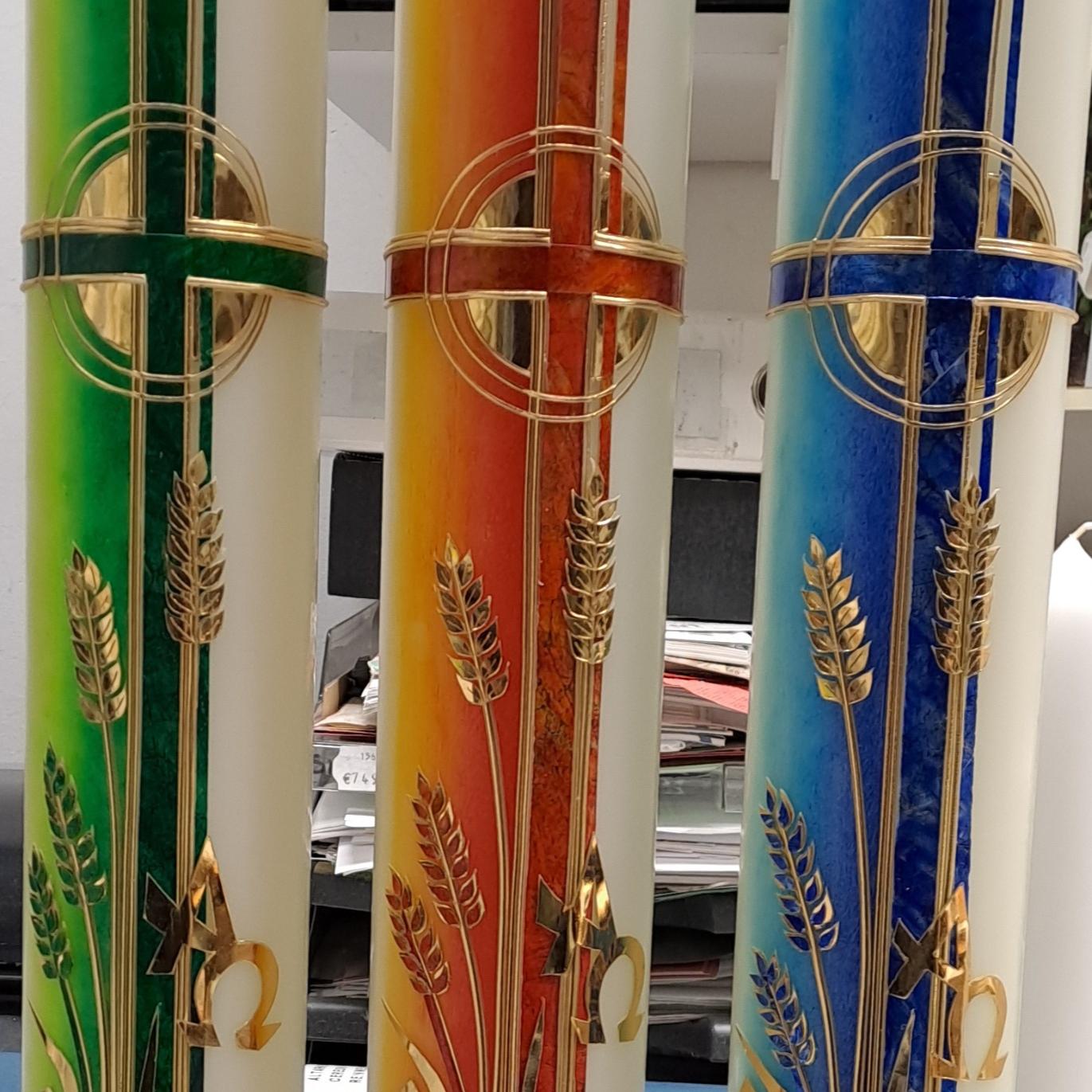 Osterkerzen 'Leben aus dem Korn' 2026